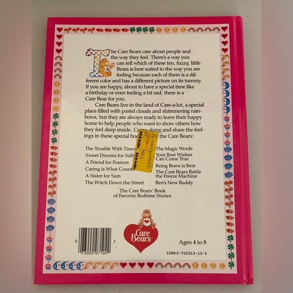 Vintage 1984 Care Bears Battle The Freeze Machine Hardback Book 80’s - Picture 2 of 9